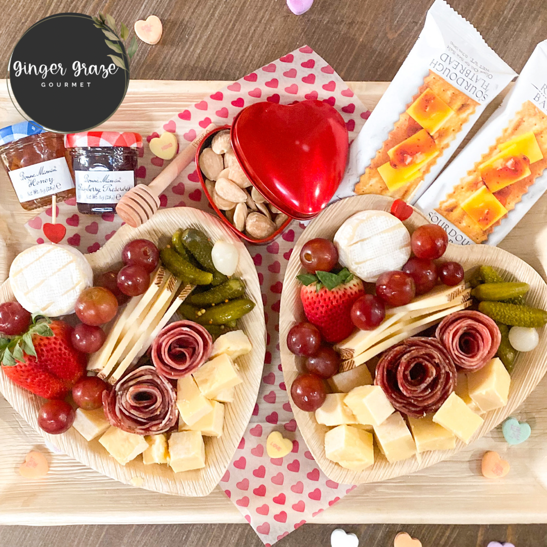 Charcuterie Hearts, Valentine's Day, Brie Mine, Tiramisu Dip, Dessert Hearts