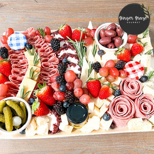 Super Platter- Charcuterie vs. Crudités