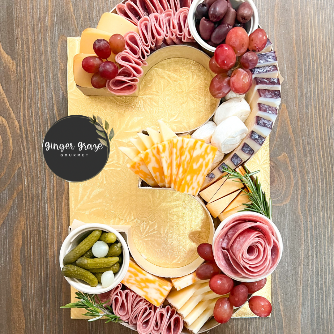 Charcuterie Letters/Numbers – Ginger Graze Gourmet, LLC
