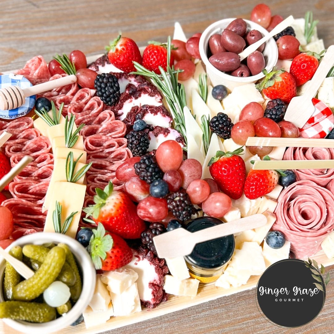 Super Platter- Charcuterie vs. Crudités